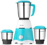 Candes Ultra 500 W Mixer Grinder(Ultra | 3 Jars | White, Blue)