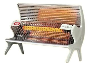 Stonsell Deluxe 1000 Watts Halogen Room Heater | Electric Room Heater (Isi Approved), Multicolor Room Heater
