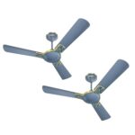 Havells Enticer Art 1200Mm 2 Star Energy Saving Ceiling Fan (Flora Sapphire, Pack Of 2)