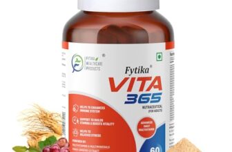 Fytika Healthcare Products Vita 365, Multivitamin With Probiotics Vitamin B12, Zinc, Biotin, Mineral, Ginseng & Ashwagandha, Enhances Energy, Stamina, Immunity, Hair And Skin (Pack Of 1) Tablet
