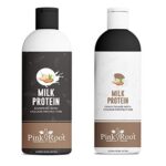 Pink Root Milk Protein Shampoo (200+50) Ml With Conditioner (200+50) Ml, Multi Color
