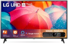 Lg 108 Cm (43 Inches) 4K Ultra Hd Smart Led Tv 43Uq7550Psf (Ceramic Black)