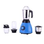Wonderchef Acura Blender Pro Mixer Grinder 500W, 230V~50Hz, 4 Jars(2 Stainless Steel + 2 Polycarbonate Jars), Black & Blue, 2 Years Warranty By Wonderchef