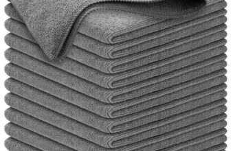 Innovista Microfiber Cloth 40X40 Cm – Thick, Lint & Streak-Free Multipurpose Cleaning Towel – 3 Piece, 350 Gsm | Automotive Microfiber For Car, Bike, Polishing, Washing & Detailing