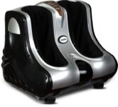 Agaro 33320 Amaze Leg Massager For Foot, Calf & Leg With Vibration & Heat, 3 Massage Levels Massager(Silver)