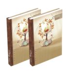 Dahsha 2 Pack Hard Bound Executive Diary 2025 Planner, Diary 2025 With 365 Pages, Daily Planner, Calendar 2025, Size: 22 X 1.5 X 14 Cm (Small)