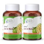 Fytika Healthcare Products Let It Melt Weight Management Tablets| Garcinia Combogia, Green Coffee, Triphala, Kali Jeeri| Healthy Weight Support|Formula For Men & Women Pack Of 2