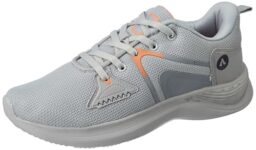 Aqualite Men Mega Shoes, L.Grey/Orange, 6 Uk/India