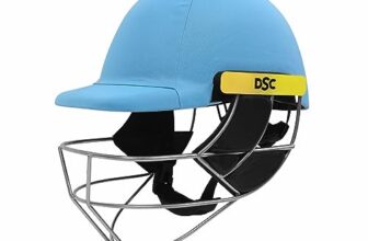 Dsc Avenger Pro 2.0 Cricket Helmet Size: Xl (Sky Blue)