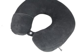 Breedlove Grey Neck Pillow, Travel Essentials Neck Pain, Car Neck Rest, Travel Air Pillow, Cervical Pillow, Airplane Car Cushions Pillows Men And Women Pillow For Sleeping Neck Pillow Neck Support