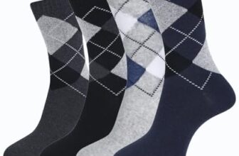 Dollar Socks For Men Crew Length (Pack Of 4)