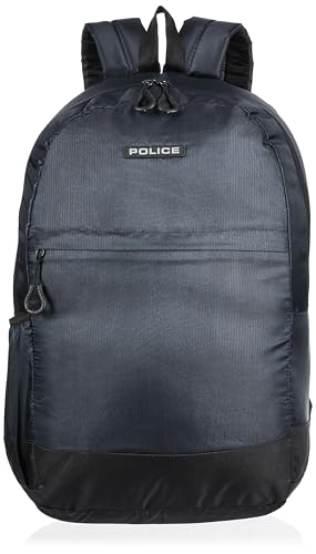 Police Croxy Laptop Backpack – Navy/Balck