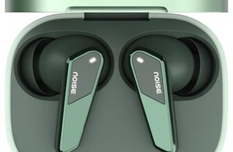 Noise Buds N1 Pro In-Ear Truly Wireless Earbuds With Metallic Finish, Anc(Upto 32Db), 60H Of Playtime, Dual Pairing, Instacharge(10 Min=200 Min), Bt V5.3(Chrome Green)