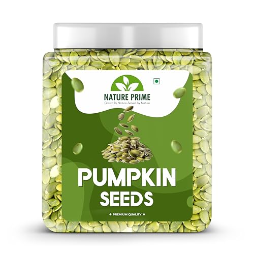 Nature Prime Raw Pumpkin Seeds | Nutrient-Rich Healthy Diet Snack | Superfood For Heart Health, Digestion & Immune Support (1000 Gm)