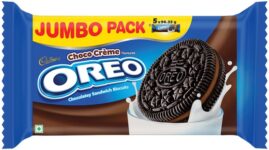 Cadbury Oreo Biscuit Chocolate Flavour Cream Sandwich Biscuit(459.25 G)