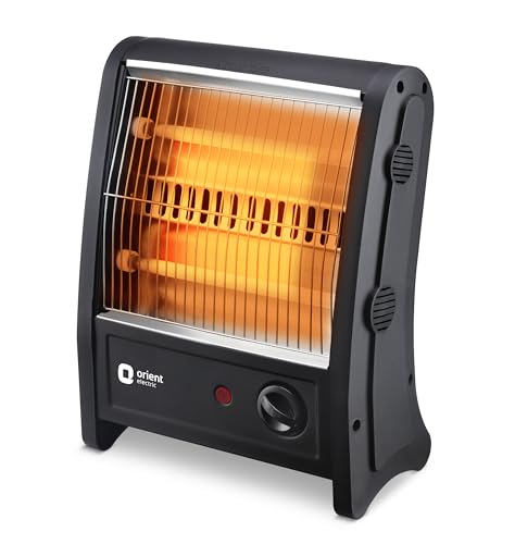 Usha Quartz Room Heater With Overheating Protection (3002, Ivory, 800 Watts)
