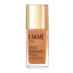 Lakmé 9To5 Primer + Matte Perfect Cover Foundation, N360 Neutral Chestnut, 25 Ml – Buildable Coverage, Liquid, All
