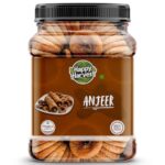 Happy Harvest Premium Afghani Anjeer Gram Pack | Dried Afghani Anjeer | Dried Anjeer | Rich Source Of Vitamins & Dietary Fiber | Healthy Snack(1000Gm)