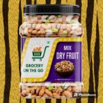 Groceryonthego 29Mixdryfruits1Kgcashewalmondraisinswallnutspistachiosanjeerblackraisinsapricot(1 Kg)