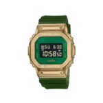 Casio G-Shock Gm-5600Cl-3Dr Gold Ip Green Digital Dial Translucent Green Resin Strap Men’S Watch Shock And 200M Water Resistant G1437
