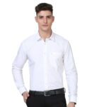 United Colors Of Benetton Shirt For Men | Formal Shirts For Man | Shirts For Men Stylish | Mens Shirt | Plain Shirts For Men | Full Sleeve Slim Fit White Shirt