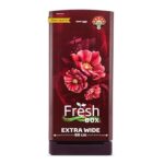 Voltas Beko, A Tata Product 183 L 5 Star Direct Cool Single Door Refrigerator (2024 Model, Rdc215A/W0Bwrtm0B00Go, Bonita Wine, Fresh Box And Quick Freeze Technology, With Base Drawer)