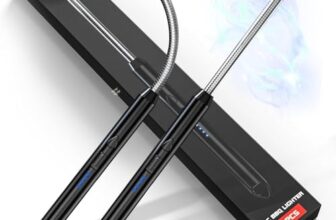 Bizbee Gas Lighter For Kitchen | Lighter For Gas Stove | Lighter Cigarette & Lighter For Candles | Electric Lighter Rechargeable | Pooja & Kitchen Tools C-Type Port Kitchen Accessories Items (1 Pcs)