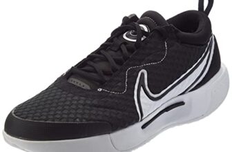Nike M Zoom Court Pro Hc-Black/White-Dv3278-001-8Uk