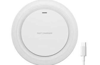 Systene Wireless Charger 15W Qi Fast Wireless Charging Pad Compatible With All Wireless Compatible Iphone 16/15/14/13/12/11, Galaxy S24/S23/S22/S21/S20, Smartphones & Earbuds