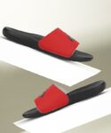 Asics Men Slides(Red , 8)