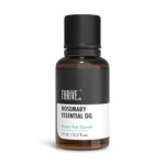 Thriveco Rosemary Essential Oil For Hair Growth & Hair Fall Control | Reduces Hair Breakage & Improves Scalp Health | 100% Pure, Certified Organic & Natural | With Vitamin E | For Men & Women | 15Ml