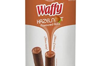 Dukes Waffy Hazelnut Flavoured Rolls Tin (300Gm)
