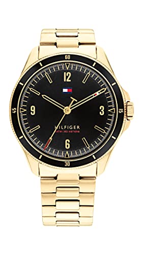 Tommy Hilfiger Black Dial Round Shaped Casual Men Watch_Th1791903W