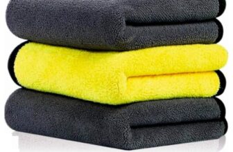 Random Color Multipurpose Microfiber 800 Gsm Pack Of 1-40Cm X 30Cm Cleaning Towel Microfibre Cloth Highly Absorbent Dust Towels For All Vehicles Bikes Cars Glass Kitchens – Multicolour