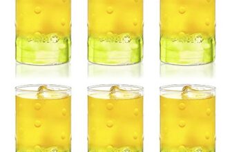 Borosil 295 Ml Set Of 6 Pcs Medallions Vision Transparent Drinking Glass | Borosilicate Glass Tumblers For Water, Cold Drinks, Juice| Flame Proof, Microwave & Dishwasher Safe | For Daily Use & Gifting