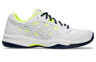 Asics Mens Gel-Renma White/Blue Expanse Badminton Shoes – 11 Uk (1071A068.105)