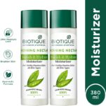 Biotique Morning Nectar Flawless Skin Moisturizer | 24H Deep Moisture | All Skin Types(380 Ml)