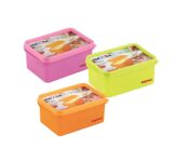 Nayasa Butter Box, 700 Ml (Set Of 3, Multicolor)