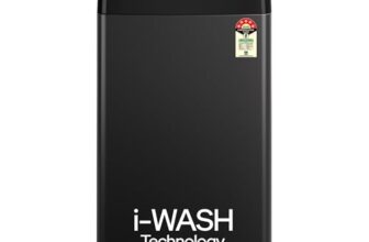 Godrej 7 Kg 5 Star I-Wash Technology Fully Automatic Top Load Washing Machine (Wteon 700 5.0 Ap Gpgr, Graphite Grey, With Toughened Glass Lid)
