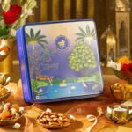 Paper Boat Diwali Dry Fruit Gift Box, 400G- Diwali Gift Hamper | Reusable Tin Box | Assorted Mixed Nuts, Dry Fruits & Trail Mix | Cashew, Almonds, Berries And Mixed Nuts