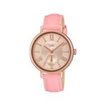 Casio Analog Rose Gold Dial Women’S Watch – She-3066Pgl-4Audf (Sx239)