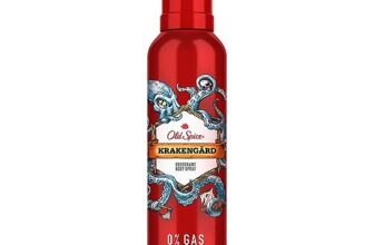 Old Spice Krakengard No Gas 24 Hour Long Lasting Freshness Deodorant Perfume Body Spray For Men, 140Ml