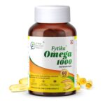 Fytika Healthcare Products Omega 1000| Fish Oil Omega 3 1000 Mg| Omega 3 Fatty Acids,Epa & Dha| For Heart, Brain, Joint & Muscle Support| Omega 3 Capsule For Men & Women| 60 Softgels