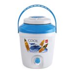 Cello Atlas Insulated Water Jug | Inner Stainless Steel Jug | Hot & Cold | Easy To Carry | 20 Litres, Blue