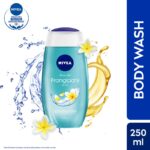 Nivea Body Wash, Frangipani & Oil Shower Gel, Pampering Care With Refreshing Scent Of Frangipani Flower(250 Ml)