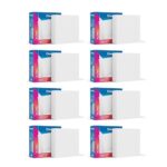 Crompton Star Stylus Surface Mounted Downlighter 6W Square Natural White | Pack Of 8 | No False Ceiling Required, Outer Dimension: 90 Mm | For Hall, Bedroom, Kitchen, Office, Store
