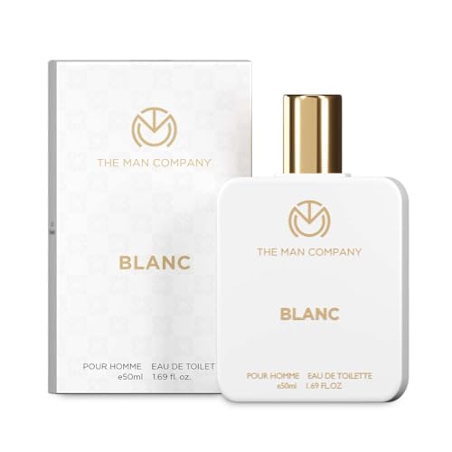 The Man Company Blanc Edt Perfume – Musk, Citrusy & Aromatic Scent For Men| Premium Long-Lasting Fragrance Spray | Gift For Men, Gift For Him – 50Ml