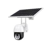 Maizic Smarthome 3Mp Helios 4G Solar Camera With Waterproof 2-Way Audio Communication Motion Detection Color Night Vision Live View Sd Card Supported Upto 128Gb