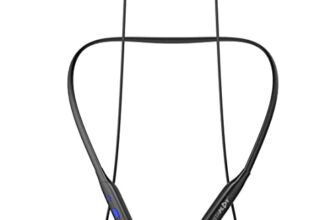 Instaplay Insta Buds 5.0 Bluetooth Wireless In Ear Lightweight Sweat-Resistant Magnetic Earphones With Extra Bass Stereo Sound, Voice Assistant With Mic (Black)