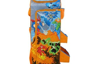 Prettykrafts Dc Fun Closet 4 Shelves, Kids Folding Wardrobe